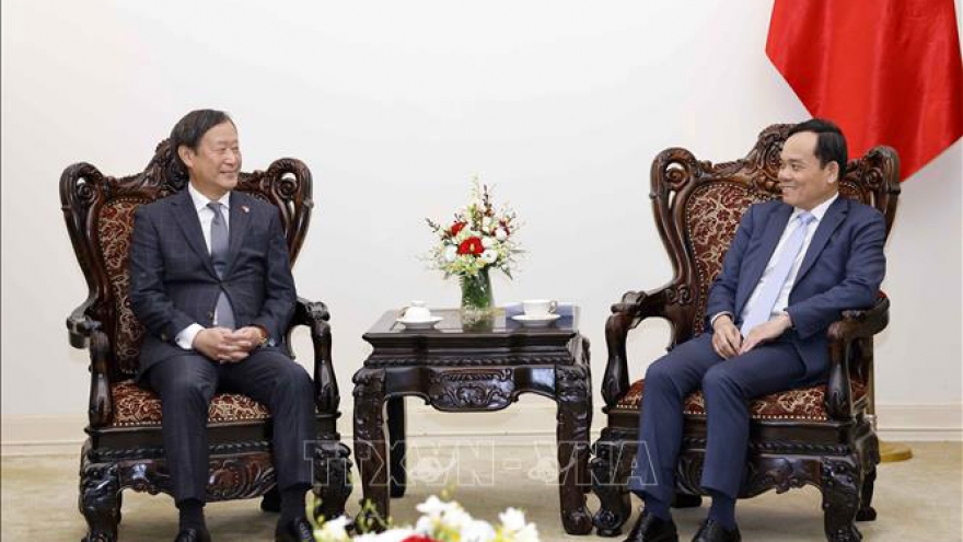 Deputy PM hosts JICA executive senior vice president